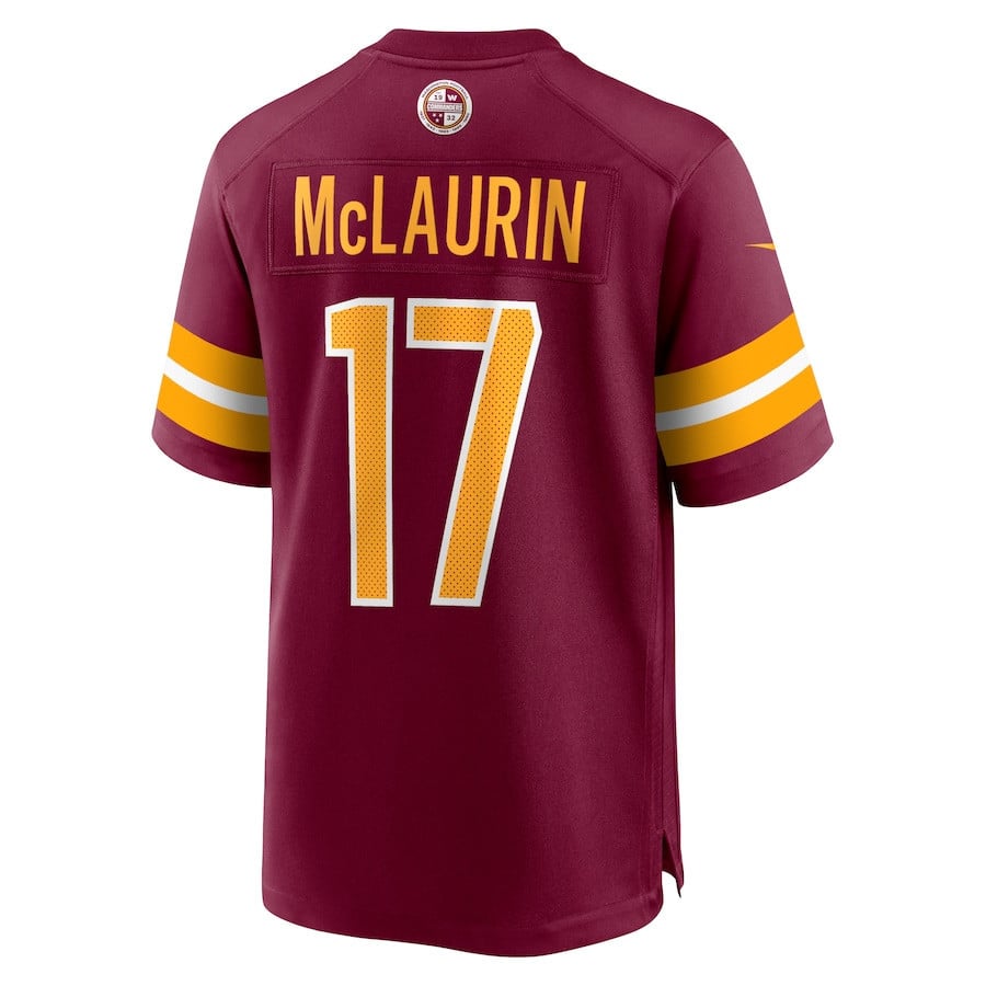 Terry McLaurin 17 Washington Commanders Men Game Jersey - Burgundy