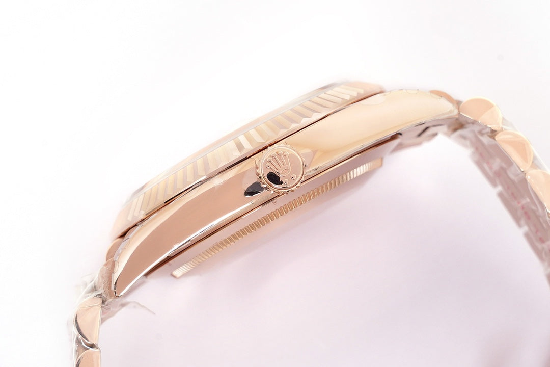 Chocolate & Rose Gold 40MM Watch
