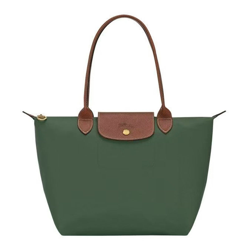 Longchamp - Large Le Pliage Tote, Deep Forest Green