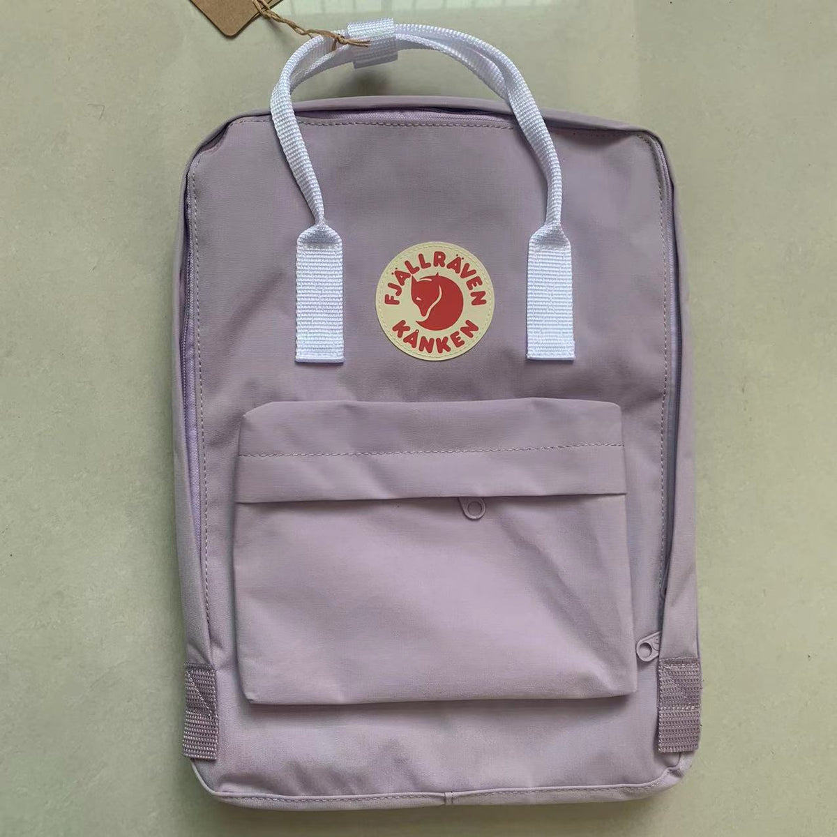 Fjallraven Kanken Classic Lavender with White Stripe