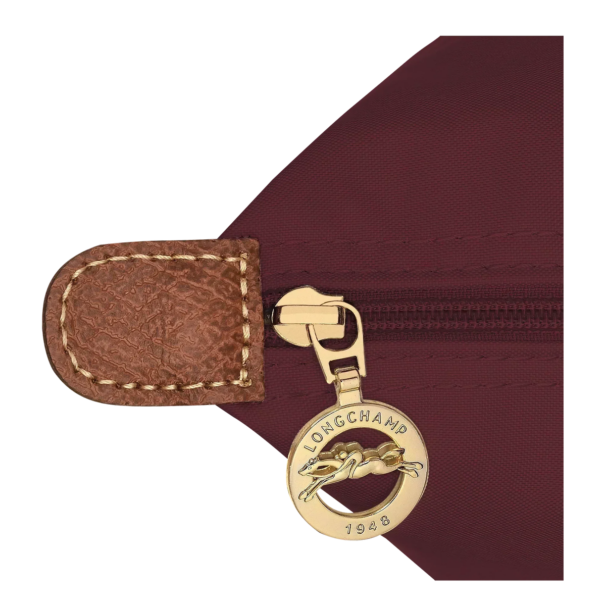 Longchamp - Medium Le Pliage Tote, Burgundy