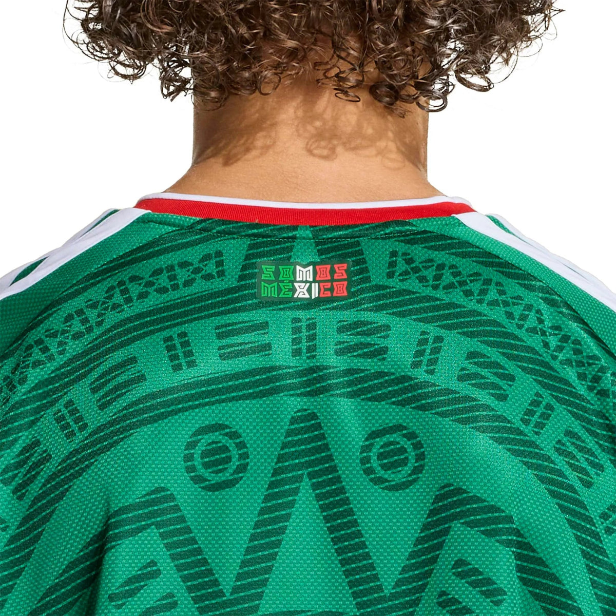 adidas 2026 Mexico Youth Stadium Home Soccer Jersey