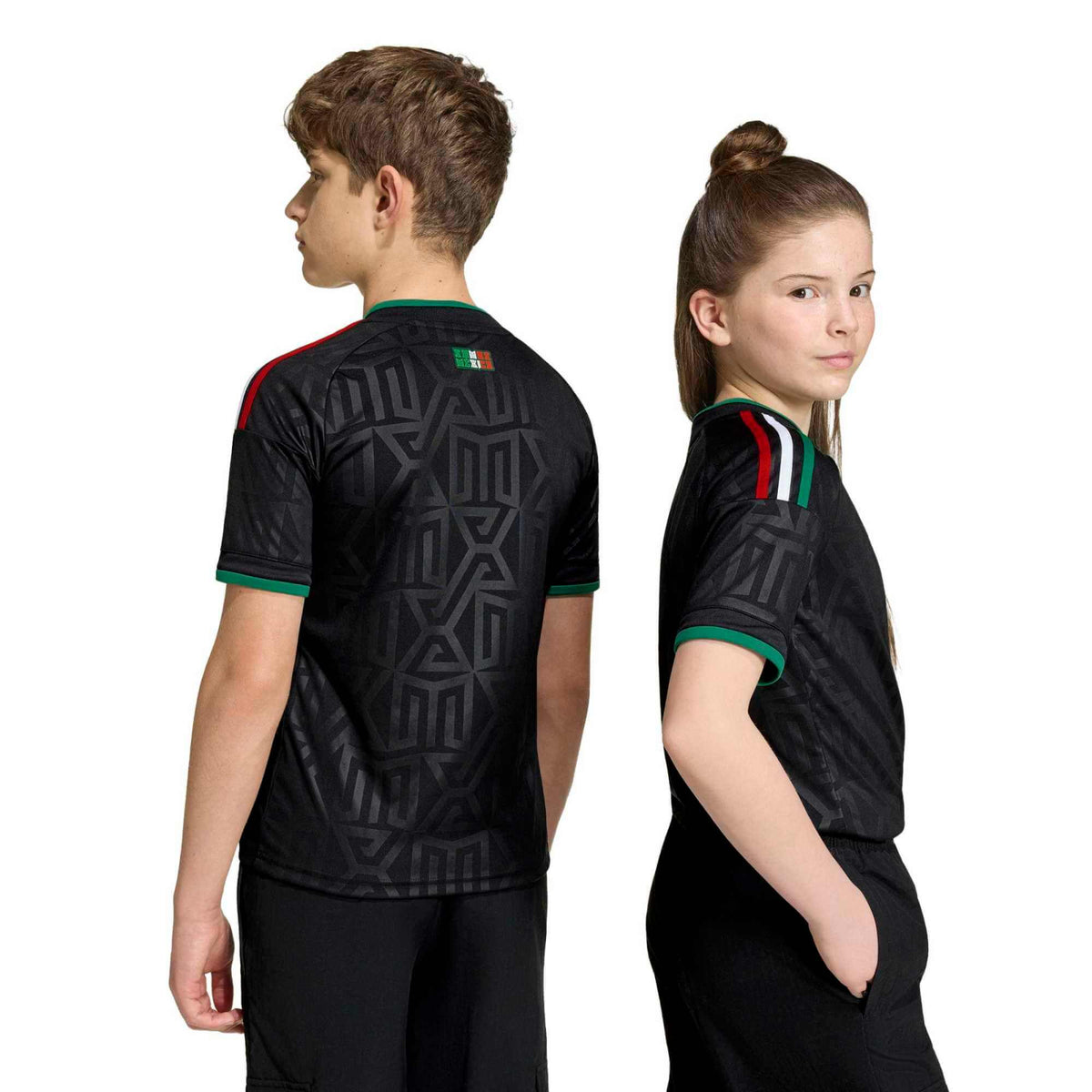 adidas 2026 Mexico Youth Stadium Third Soccer Jersey