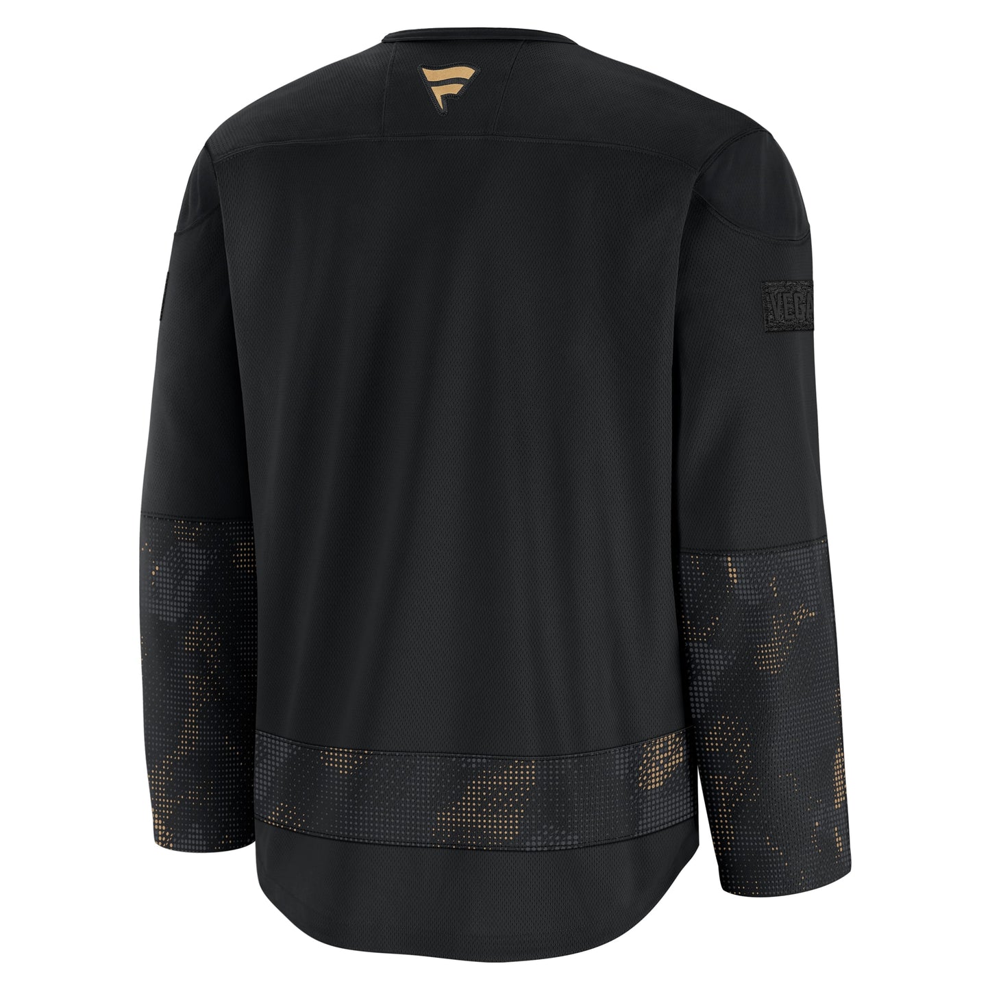 Vegas Golden Knights Fanatics 2024 Military Appreciation Practice Jersey - Black