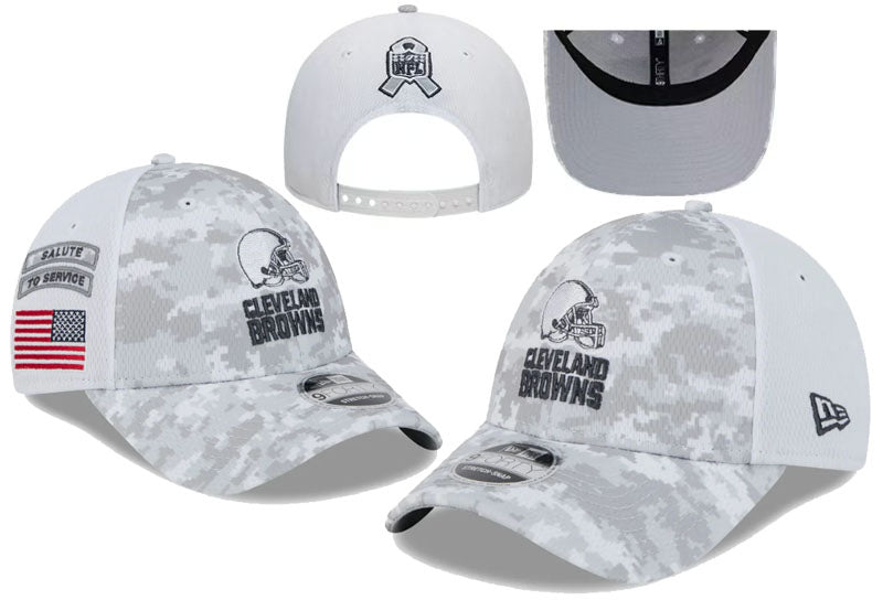 Cleveland Browns Embroidery Snapback Flat Bill Baseball Cap