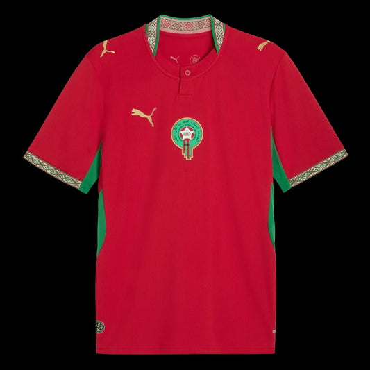 Puma 2026 Morocco Men's Stadium Home Soccer Jersey