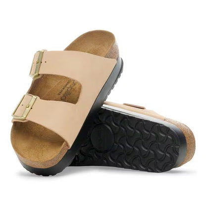 1028379 Arizona Platform Nubuck - Sandcastle