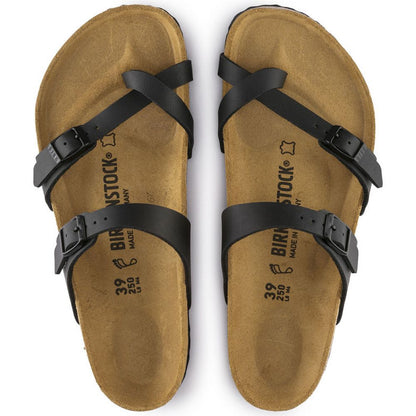 Birkenstock Sandals Women's Mayari Birko-Flor in Black Sandals