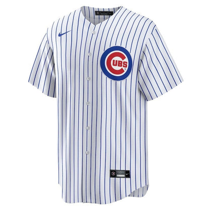 Dansby Swanson 7 Chicago Cubs Home Player Men Jersey - White/Royal