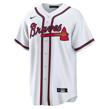 Ozzie Albies 1 Atlanta Braves Home Player Name Men Jersey - White