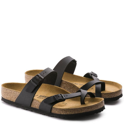 Birkenstock Sandals Women's Mayari Birko-Flor in Black Sandals