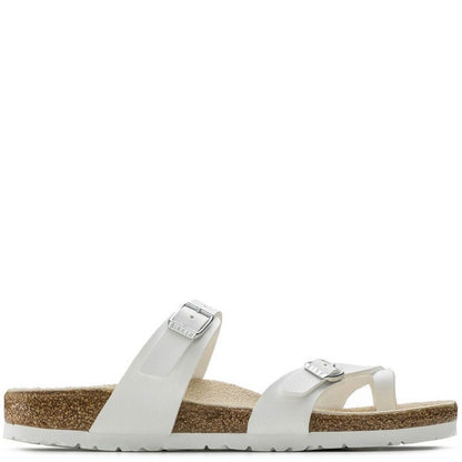 Birkenstock Sandals Women's Mayari Birko-Flor in White Sandals