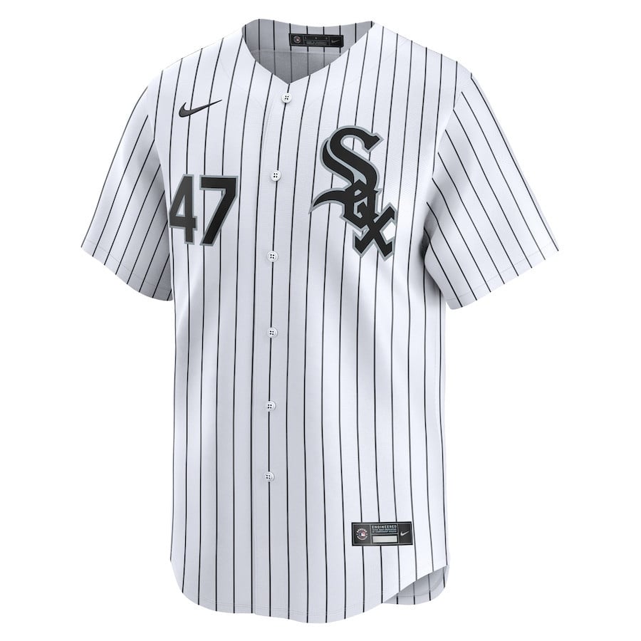 Touki Toussaint 47 Chicago White Sox Home Limited Player Men Jersey - White
