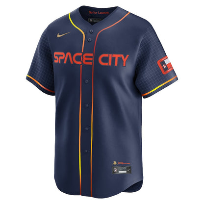 Jeremy Peña 3 Houston Astros City Connect Limited Men Jersey - Navy