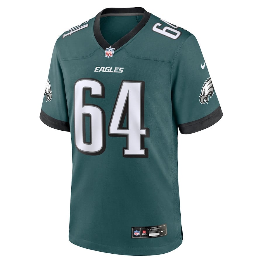 Brett Toth 64 Philadelphia Eagles Game Men Jersey - Midnight Green