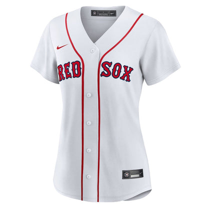 Rafael Devers 11 Boston Red Sox Home Player Women Jersey - White