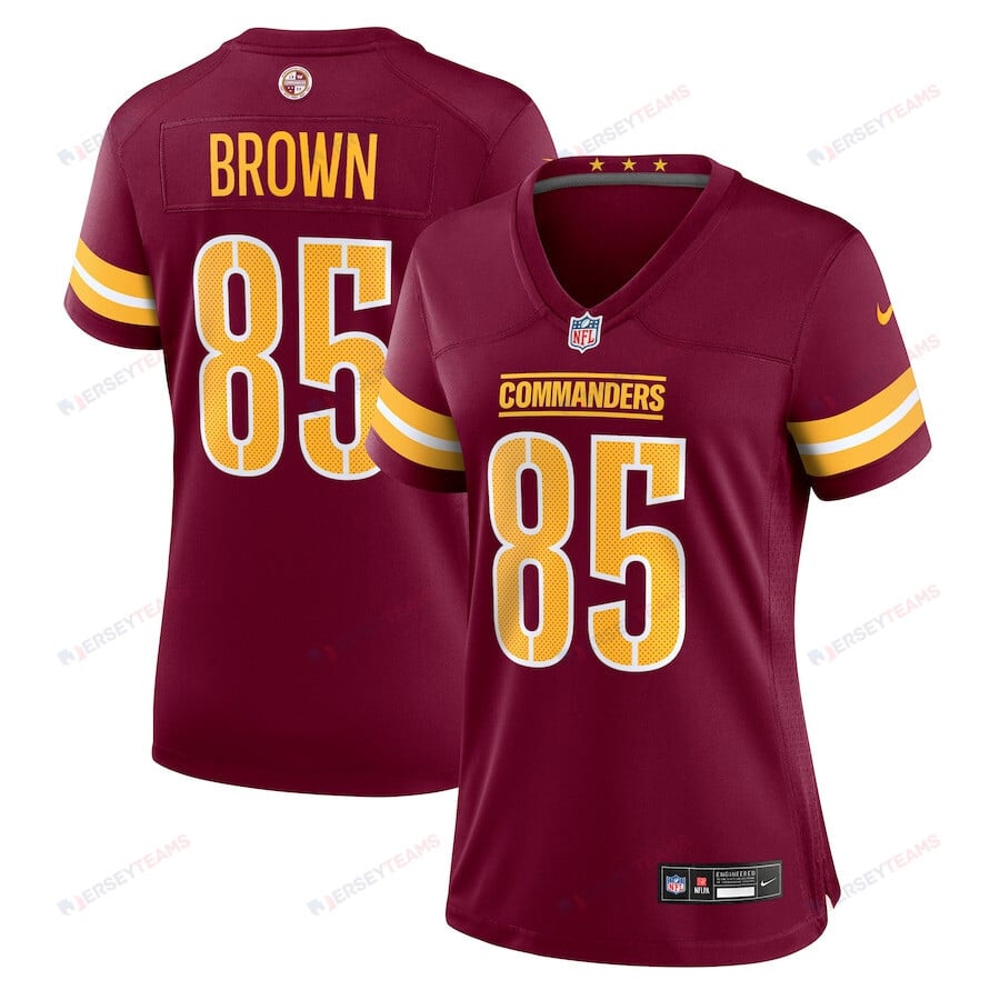 Noah Brown 85 Washington Commanders Women's Game Jersey - Burgundy