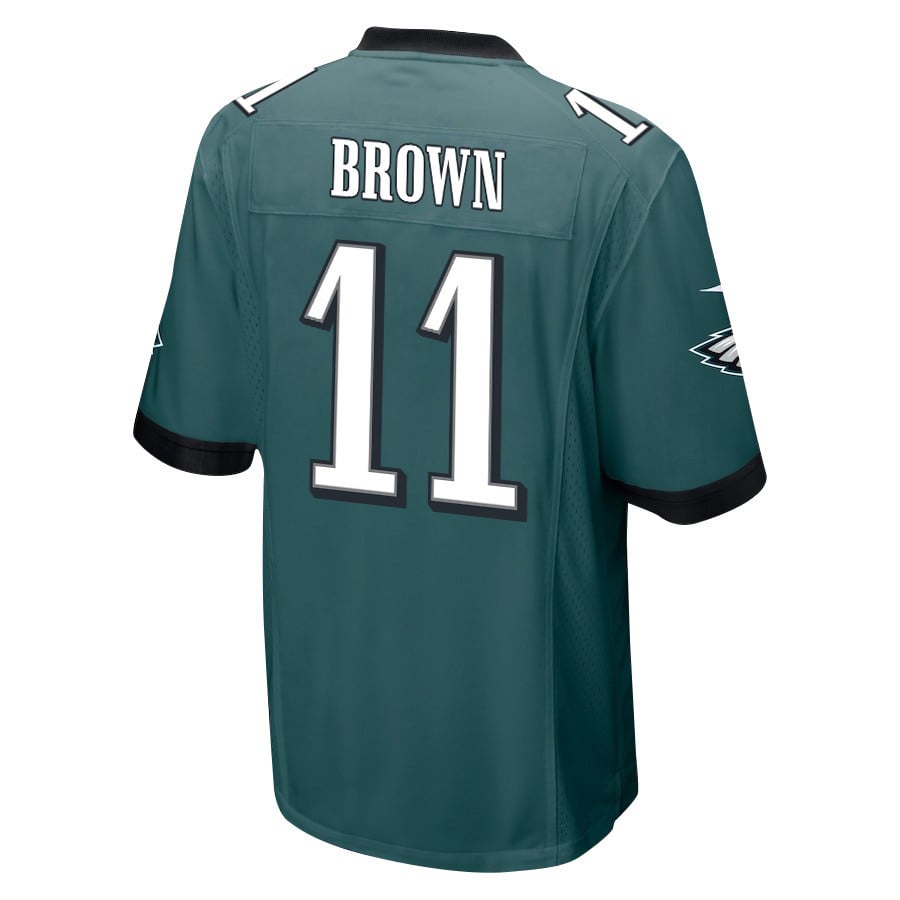A.J. Brown 11 Philadelphia Eagles 'A.J. and the Touchdown Titans' Game Men Jersey - Midnight Green