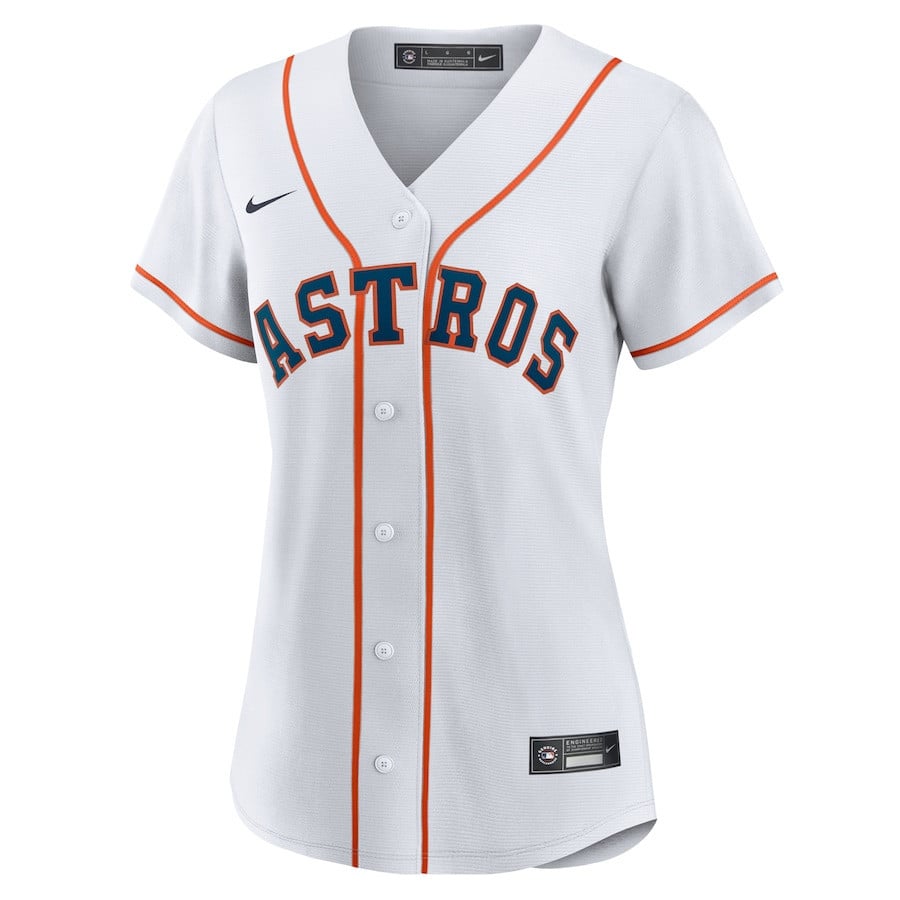 Jeremy Peña 3 Houston Astros Women's Home Jersey - White