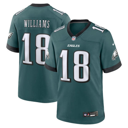 Avery Williams 18 Philadelphia Eagles Team Game Men Jersey - Midnight Green