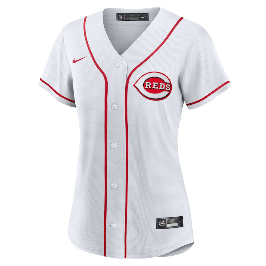 Alexis Diaz 43 Cincinnati Reds Women's Home Jersey - White
