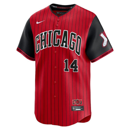 Paul Konerko 14 Chicago White Sox 2025 City Connect Limited Men Jersey - Red/Black