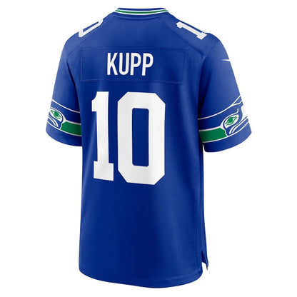 Cooper Kupp 10 Seattle Seahawks Alternate Game Men Jersey - Royal