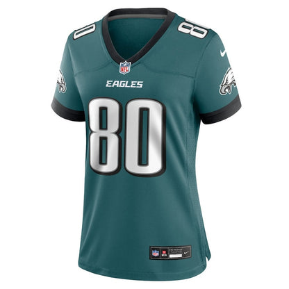 Darius Cooper 80 Philadelphia Eagles Women's Team Game Jersey - Midnight Green