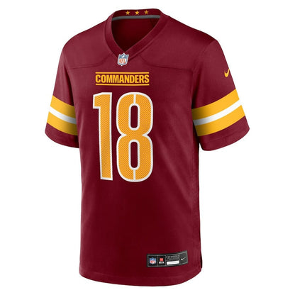 Tyler Owens 18 Washington Commanders Team Game Men Jersey - Burgundy