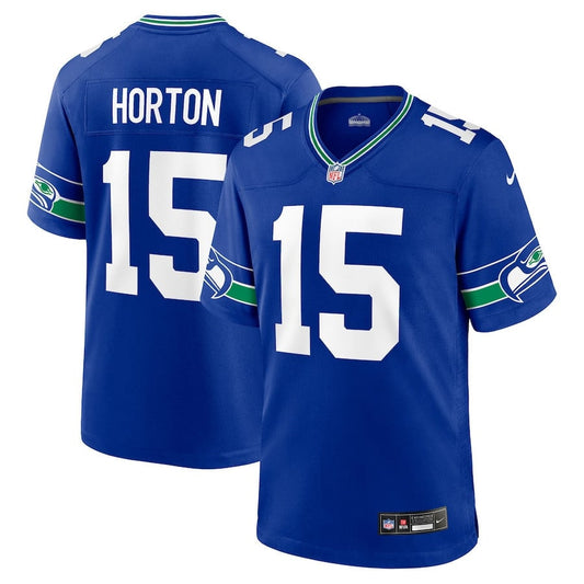 Tory Horton 15 Seattle Seahawks Alternate 2 Game Men Jersey - Royal