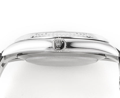 Rhodium Gray & Stainless Steel 41MM Watch