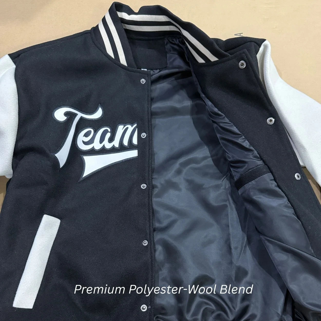 Seattle Seahawks Varsity Jacket – Fully Embroidered Logos, Fan Edition