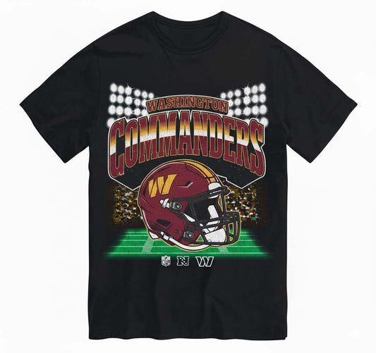 Washington Commanders Men's NFL Teams Blindside T-Shirt - Black
