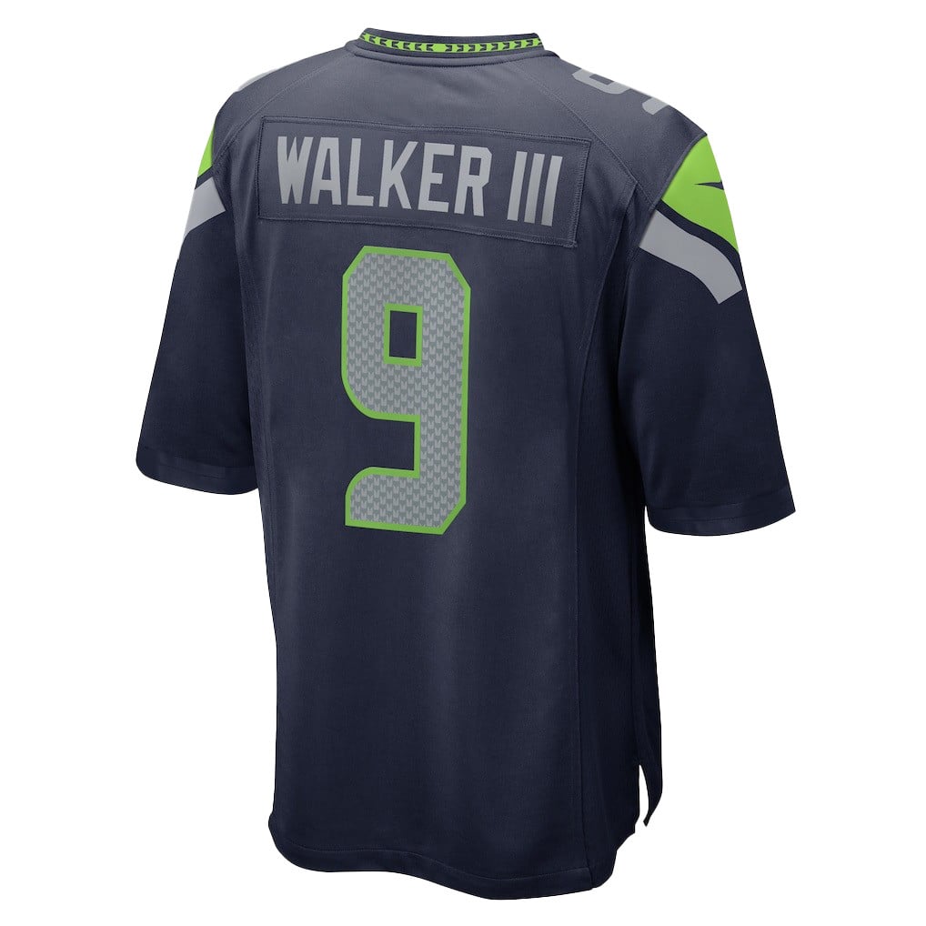 Kenneth Walker III 9 Seattle Seahawks Super Bowl LX Fan-Favorite Playmaker Jersey – Navy