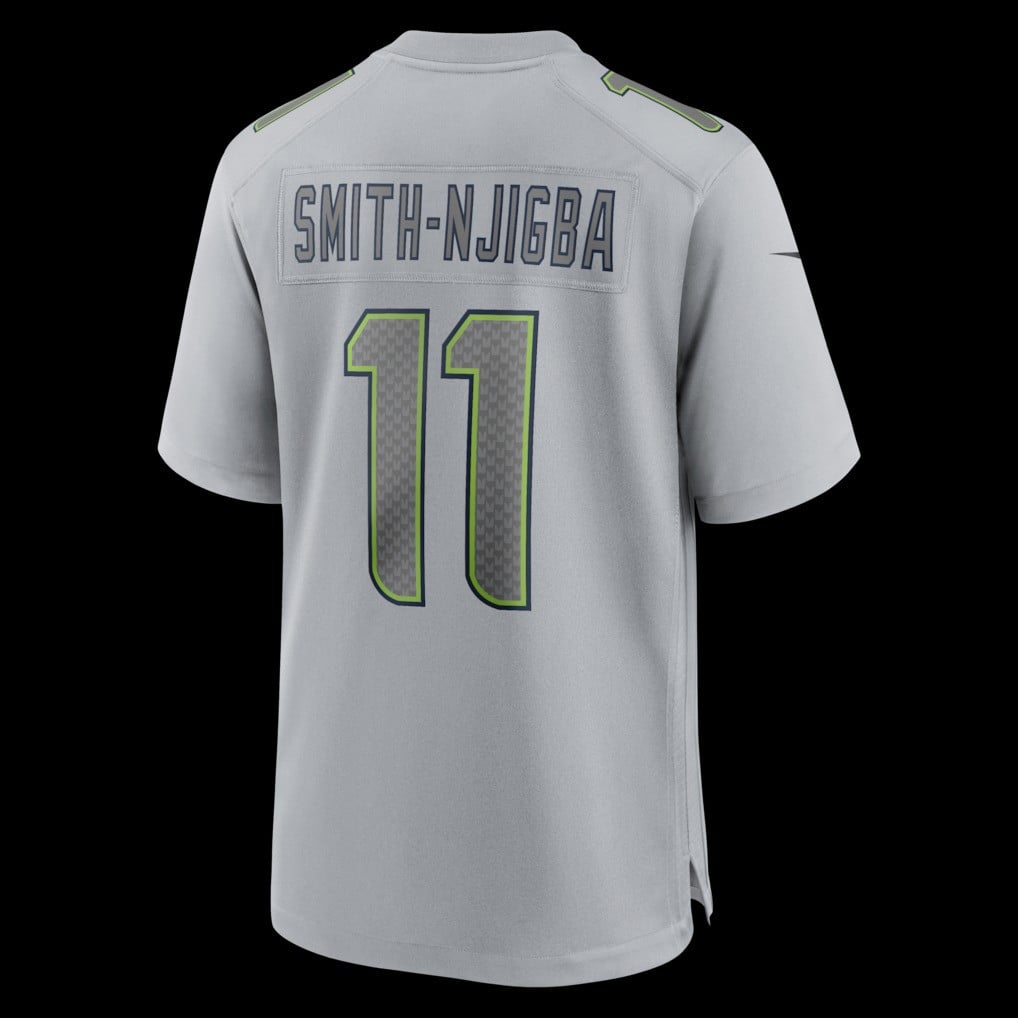 Jaxon Smith-Njigba 11 Seattle Seahawks Super Bowl LX Breakaway Speed Jersey – Grey
