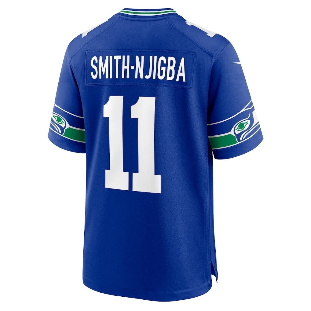Jaxon Smith-Njigba 11 Seattle Seahawks Super Bowl LX Fan-Favorite Playmaker Jersey – Royal Blue