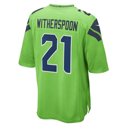 Devon Witherspoon 21 Seattle Seahawks Super Bowl LX Dynamic Ground Game Jersey – Green