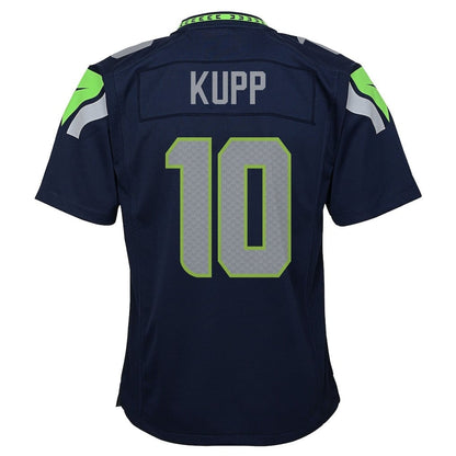 Cooper Kupp 10 Seattle Seahawks Super Bowl LX High-Impact Performer YOUTH Jersey – Navy