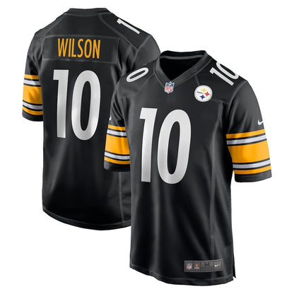 Roman Wilson 10 Pittsburgh Steelers Team Game Men Jersey - Black