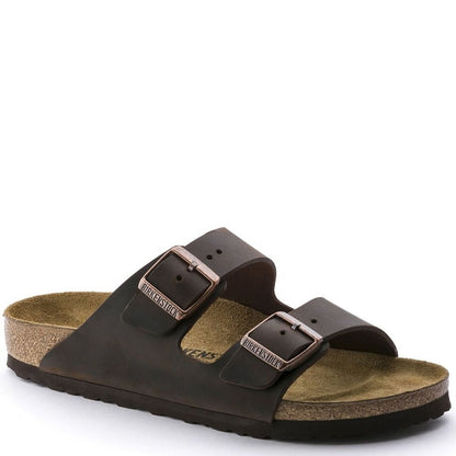 Birkenstock Arizona Oiled Leather in Habana Sandals