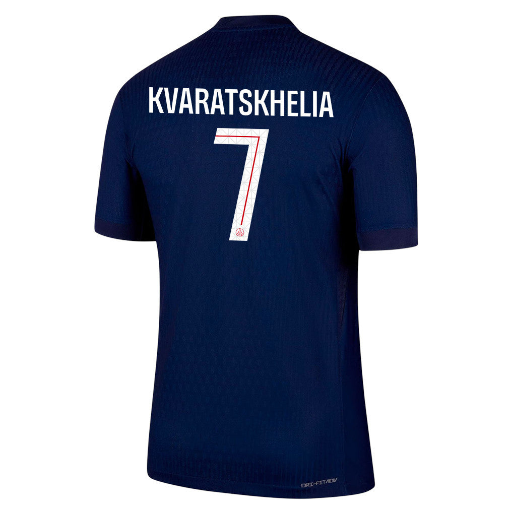 Khvicha Kvaratskhelia 7 Paris Saint-Germain 25/26 Home Men Jersey - Navy