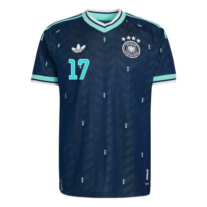 Florian Wirtz 17 Germany National Team 2026 Away Jersey - Navy, Men