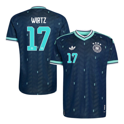 Florian Wirtz 17 Germany National Team 2026 Away Jersey - Navy, Men