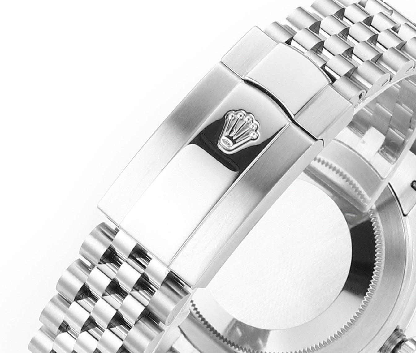 Stainless Steel & White 41MM Watch