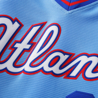 Spencer Strider Atlanta Braves Nike 2026 City Connect Stadium Jersey - Powder Blue