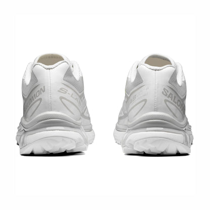 Salomon Unisex XT-6 (White/White/Lunar Rock) Shoe