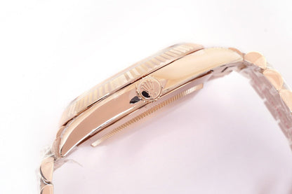 Olive Green & Rose Gold 40MM Watch