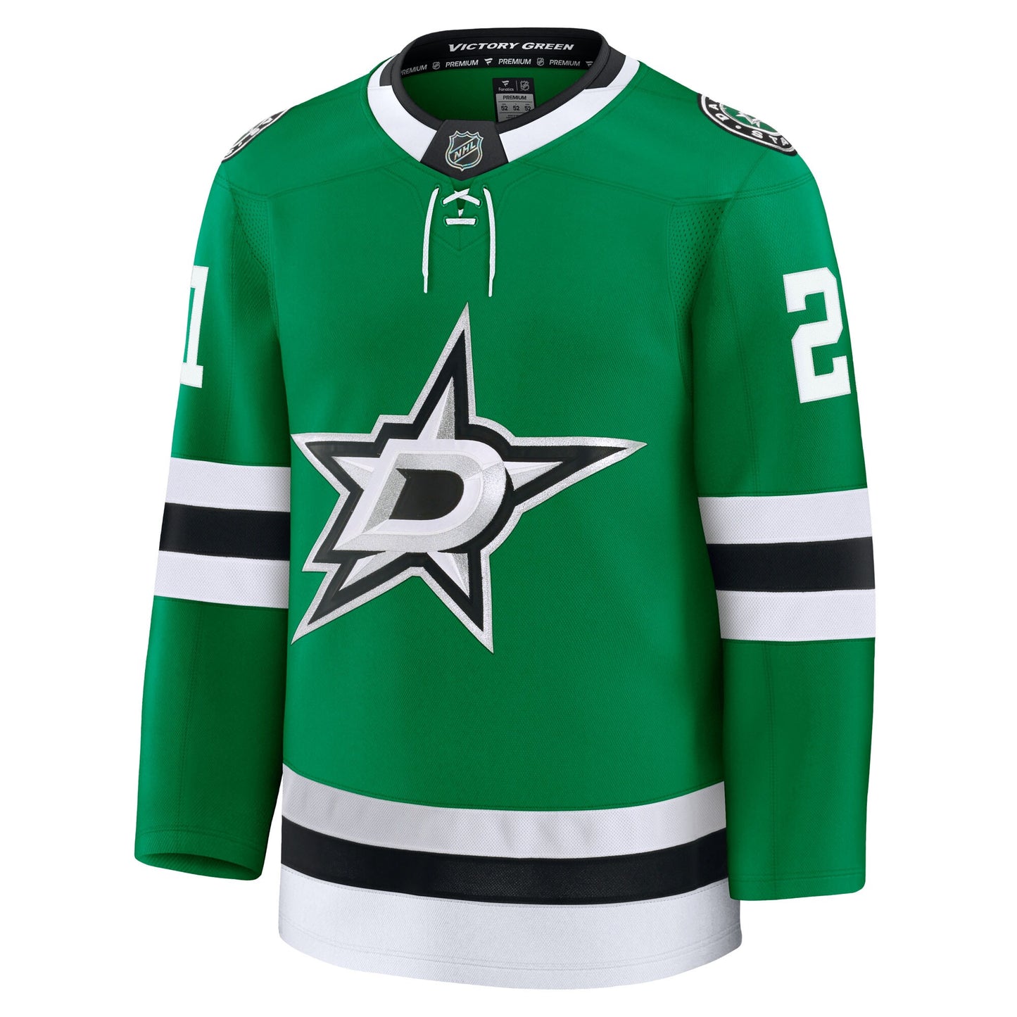 Jason Robertson Dallas Stars Fanatics Home Premium Jersey - Kelly Green