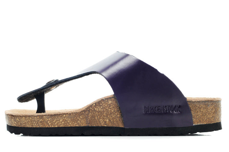 BIRKENSTOCK Gizeh Birko-Flor® Patent Plum Purple