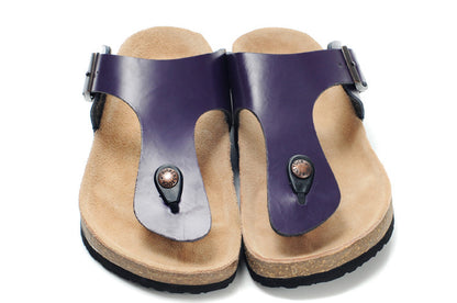 BIRKENSTOCK Gizeh Birko-Flor® Patent Plum Purple